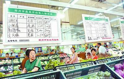 从公示牌到标价牌 食用农产品批发市场的价格透明化转型